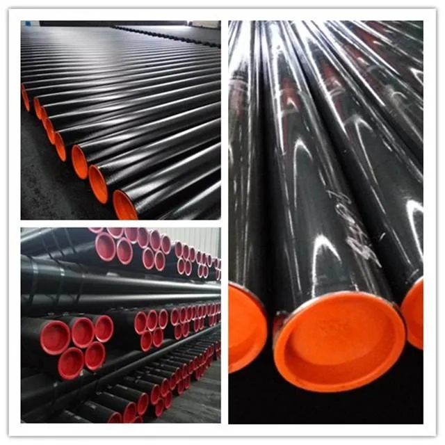 Mild Steel Black Round Pipe for Construction Material API Steel Pipe