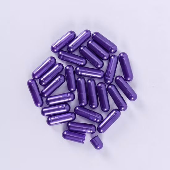 Высококачественные сертифицированные Халяль прозрачные органические капсулы пуллулана, размер 000 00 0, пустые вегетарианские капсулы